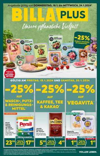 Angebote Billa Plus - 18.1.2024 - 24.1.2024.
