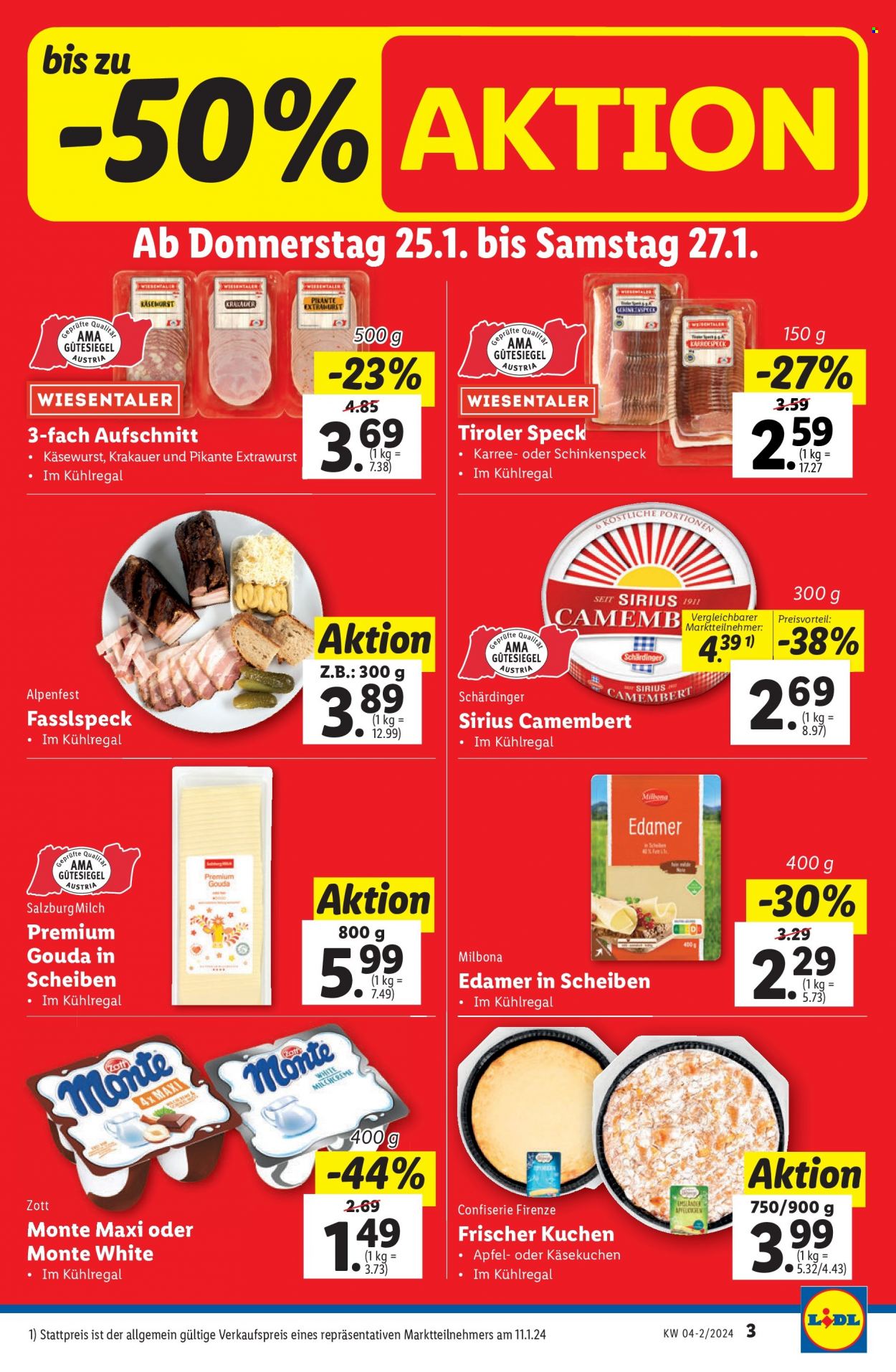 Angebote Lidl - 25.1.2024 - 31.1.2024. Seite 3