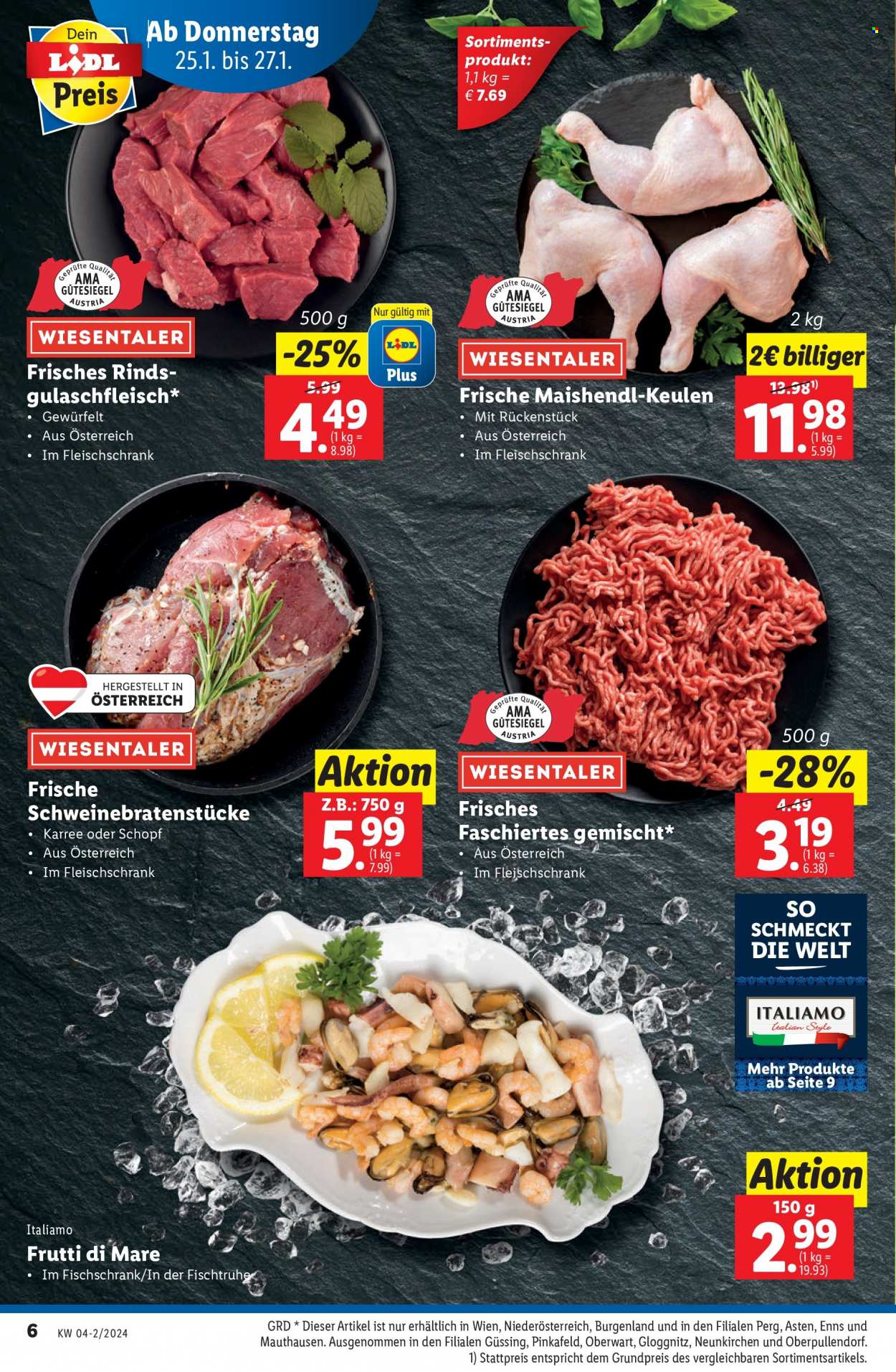 Angebote Lidl - 25.1.2024 - 31.1.2024. Seite 6