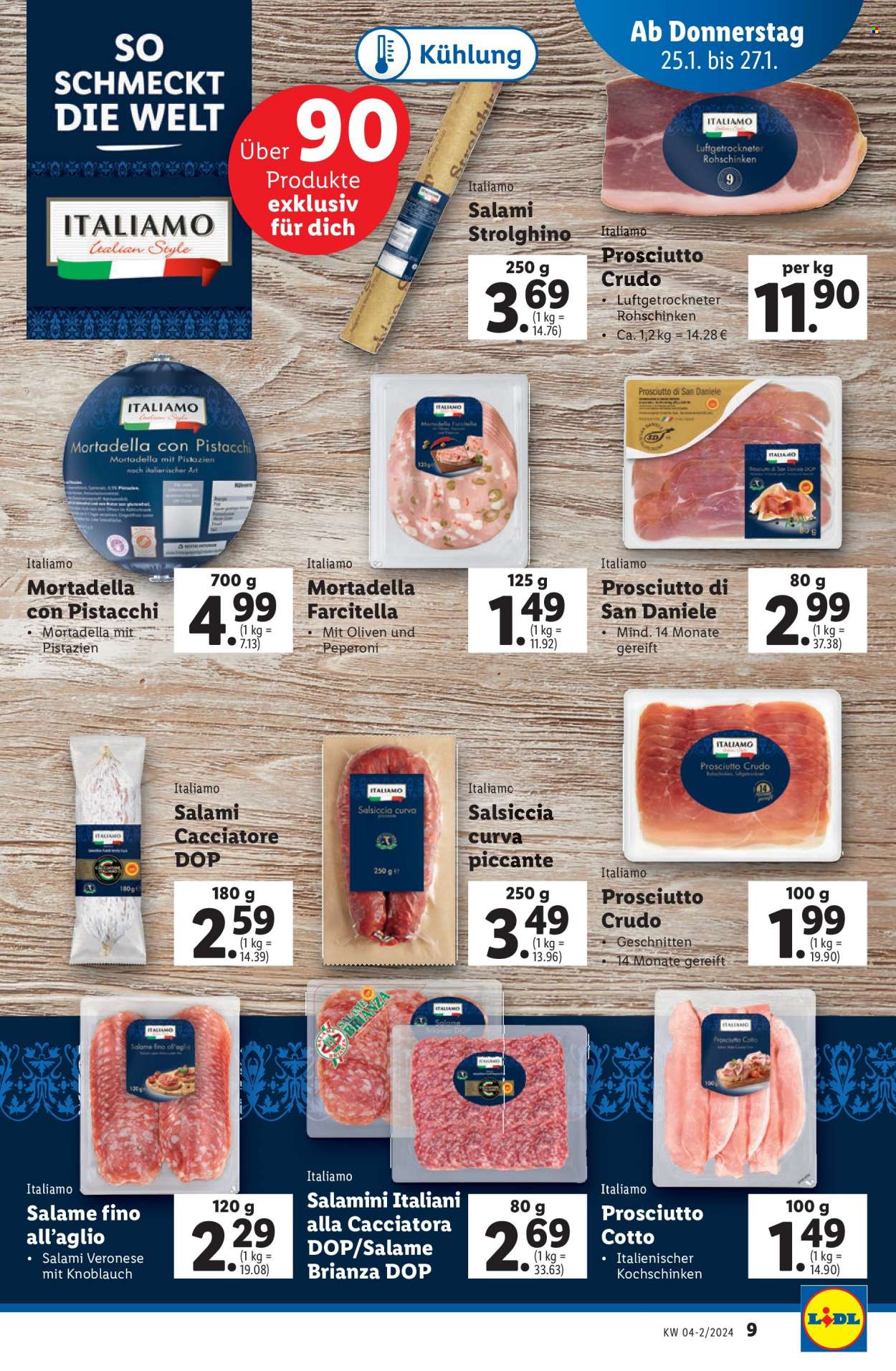 Angebote Lidl - 25.1.2024 - 31.1.2024. Seite 9