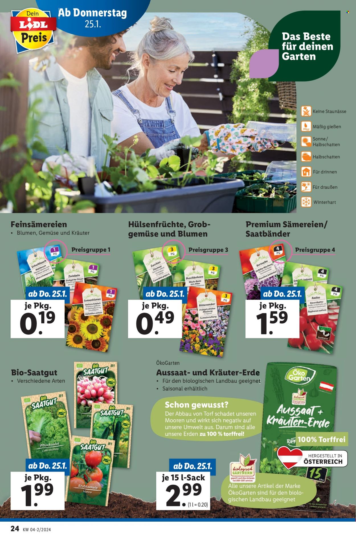 Angebote Lidl - 25.1.2024 - 31.1.2024. Seite 24