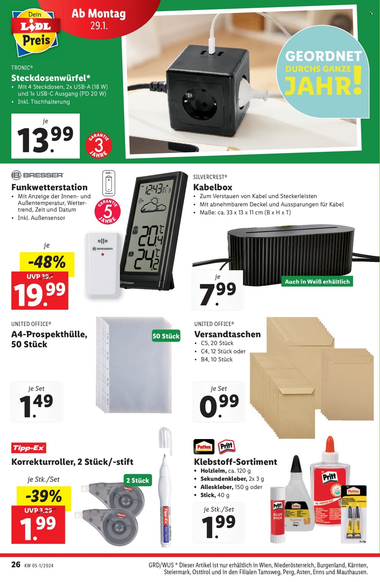 Angebote Lidl - 25.1.2024 - 31.1.2024. Seite 26