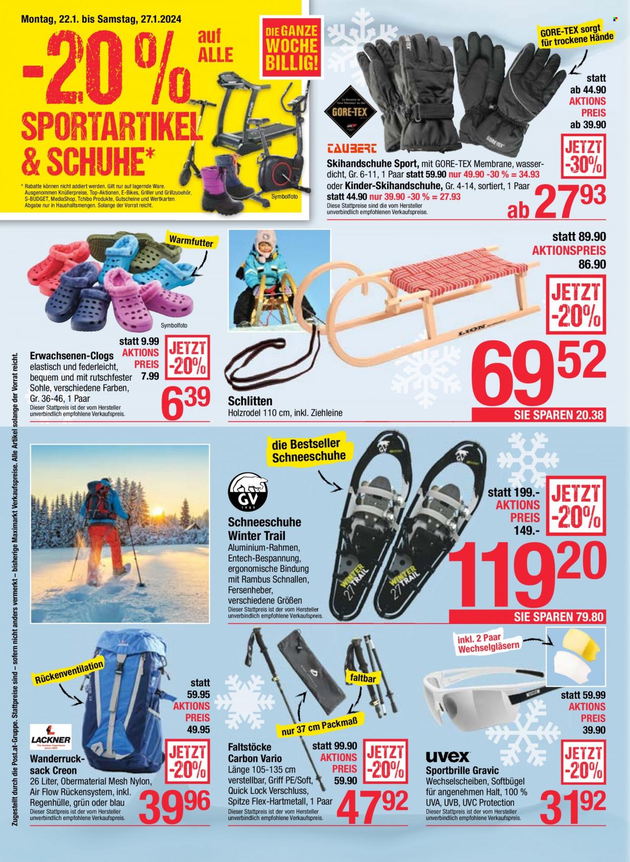 Angebote Maximarkt - 22.1.2024 - 27.1.2024. Seite 22