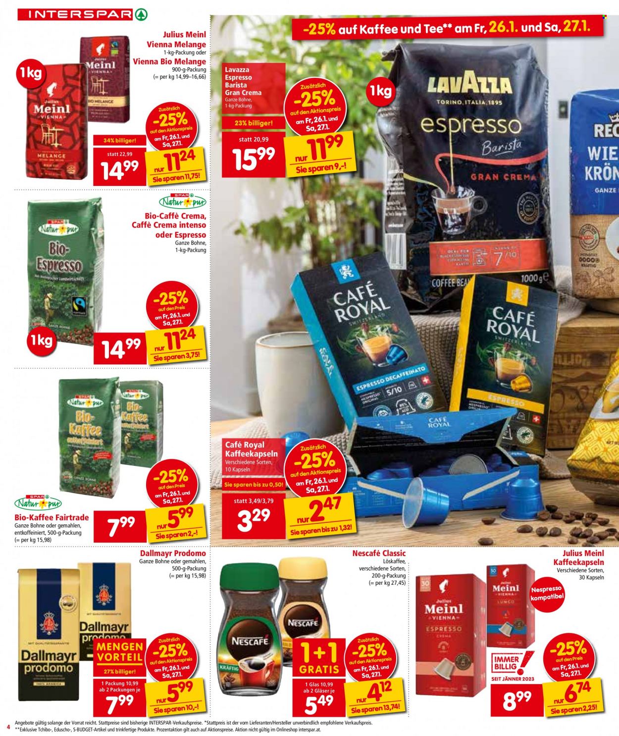 Angebote INTERSPAR - 25.1.2024 - 31.1.2024. Seite 4
