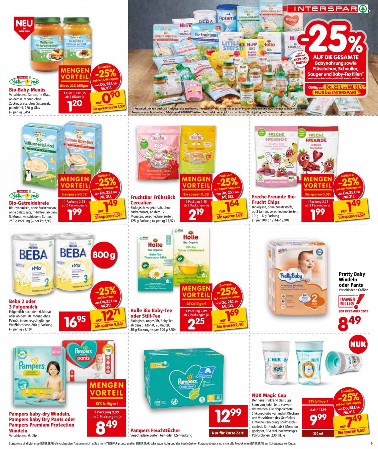 Angebote INTERSPAR - 25.1.2024 - 31.1.2024. Seite 9