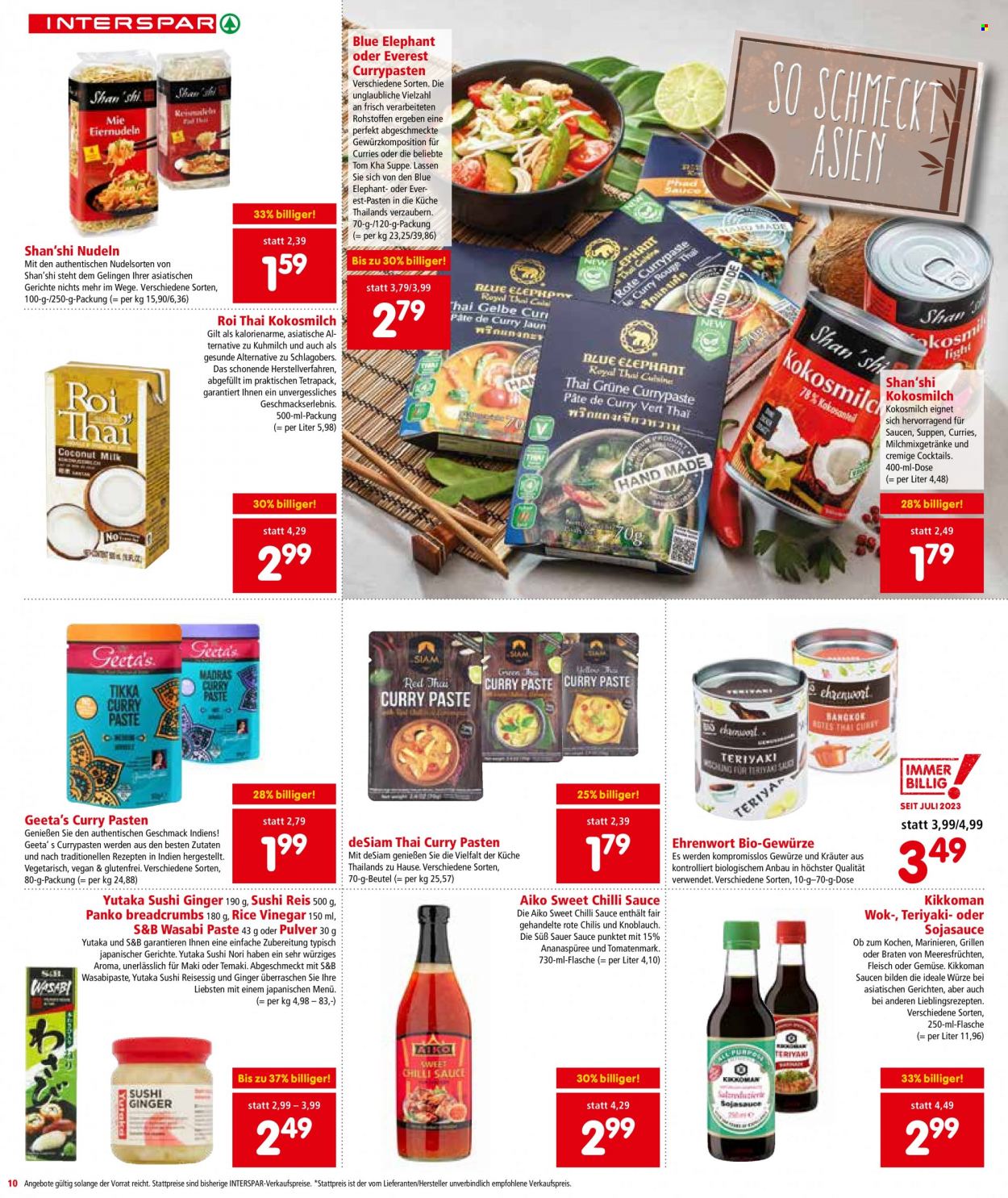 Angebote INTERSPAR - 25.1.2024 - 31.1.2024. Seite 10
