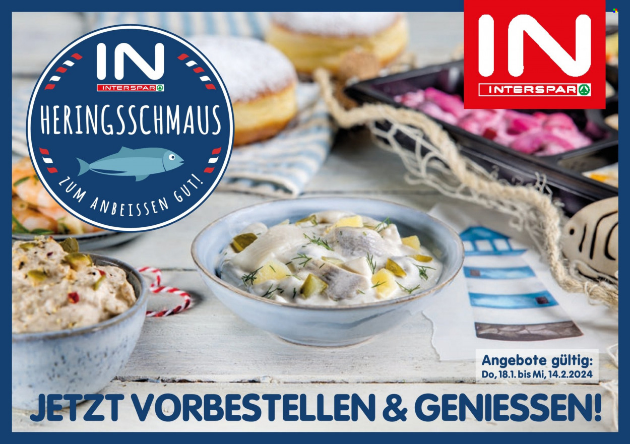 Angebote INTERSPAR - 18.1.2024 - 14.2.2024. Seite 1