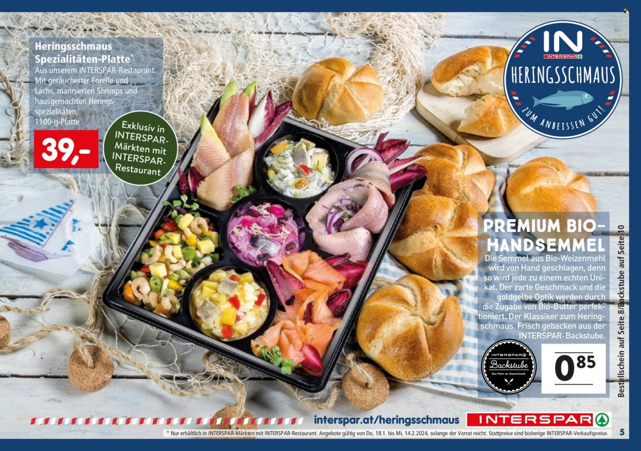 Angebote INTERSPAR - 18.1.2024 - 14.2.2024. Seite 5