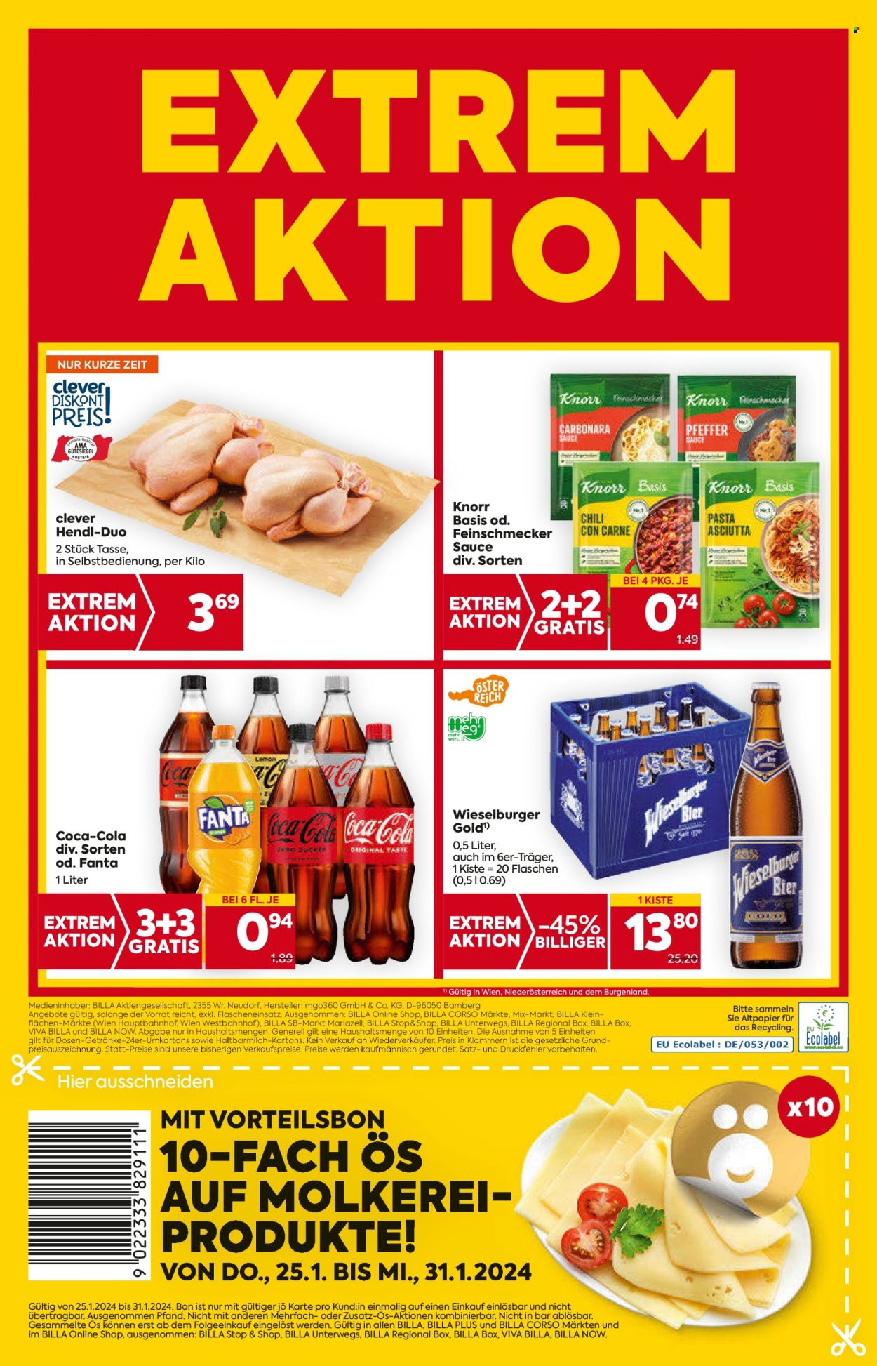 Angebote Billa - 25.1.2024 - 31.1.2024. Seite 20