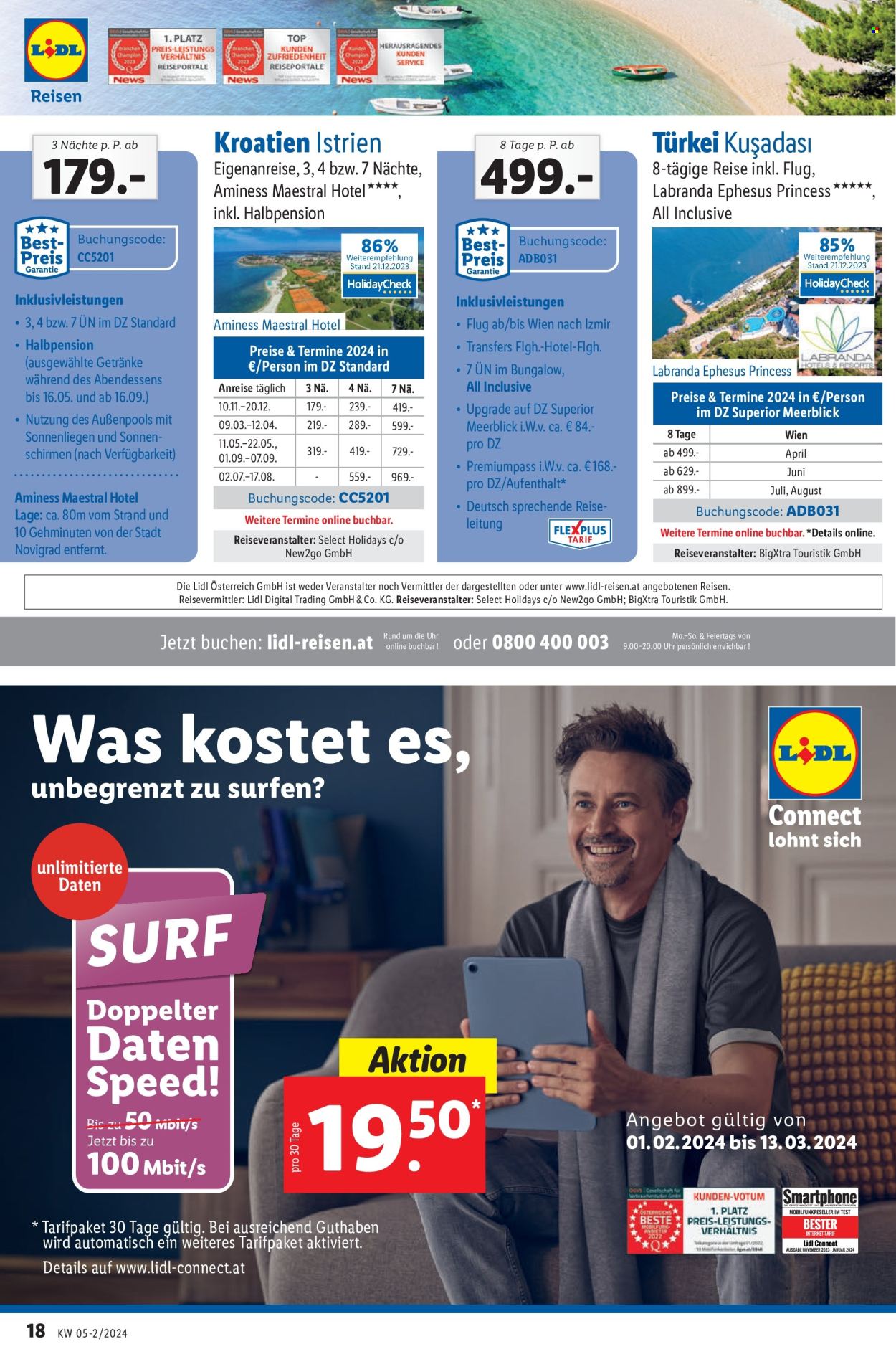 Angebote Lidl - 1.2.2024 - 7.2.2024. Seite 19