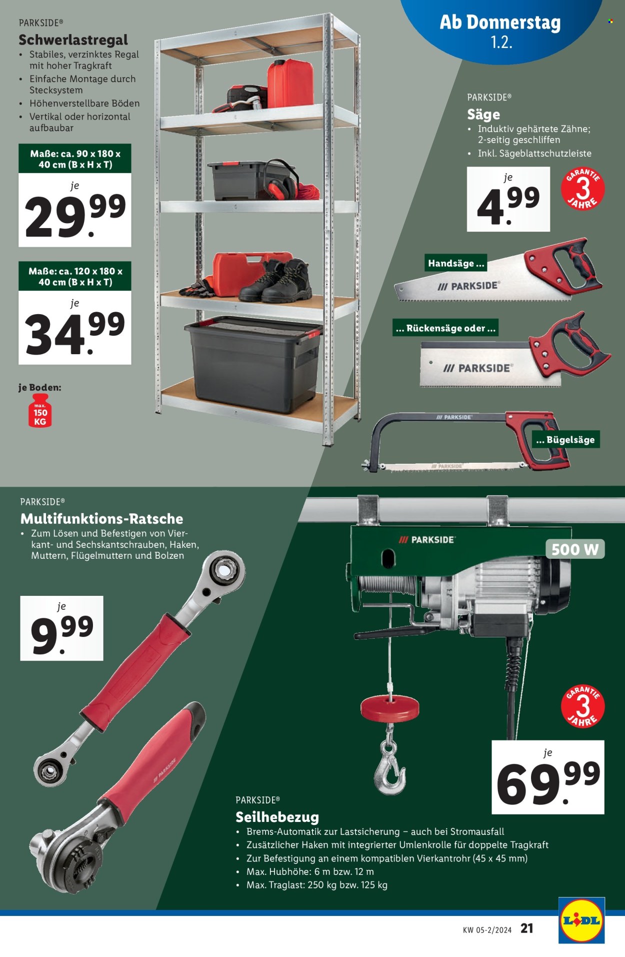 Angebote Lidl - 1.2.2024 - 7.2.2024. Seite 22