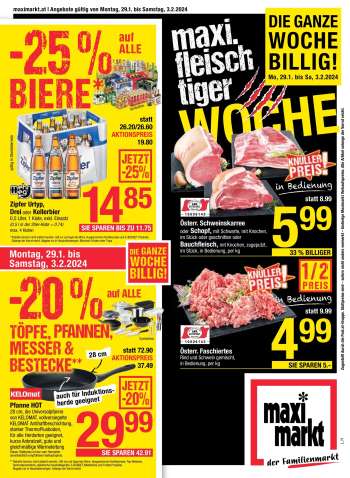 Angebote Maximarkt - 29.1.2024 - 3.2.2024.