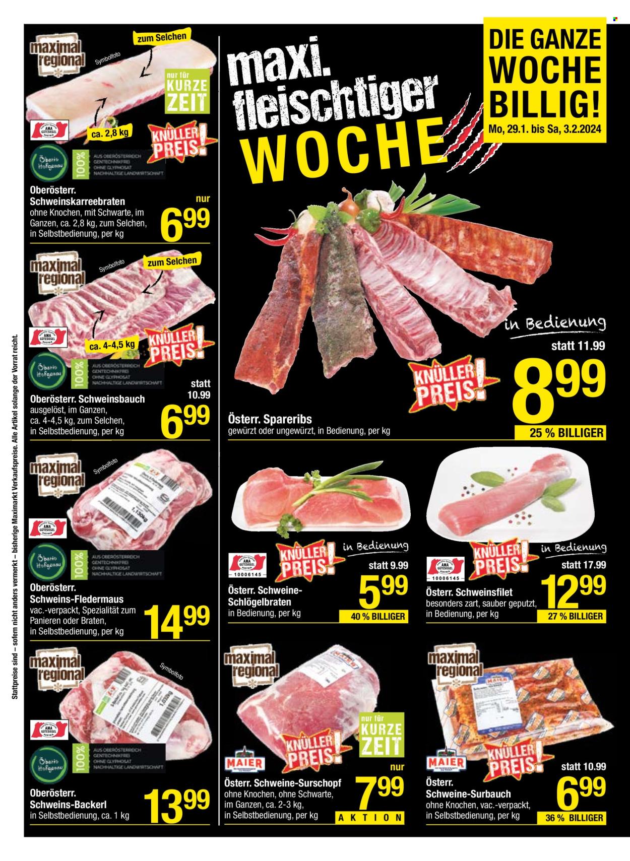 Angebote Maximarkt - 29.1.2024 - 3.2.2024. Seite 2