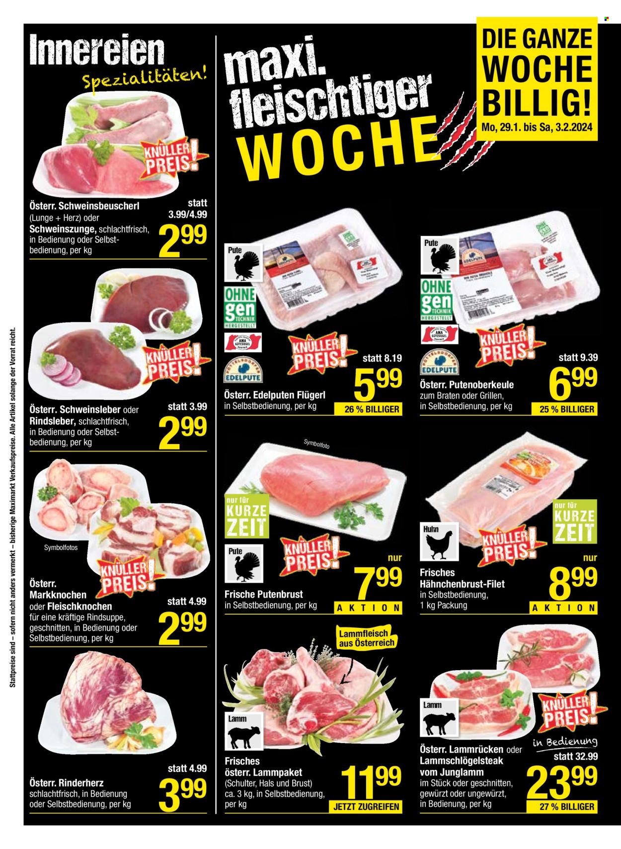 Angebote Maximarkt - 29.1.2024 - 3.2.2024. Seite 4