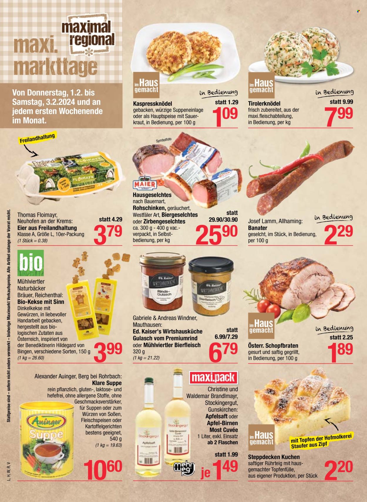 Angebote Maximarkt - 29.1.2024 - 3.2.2024. Seite 8