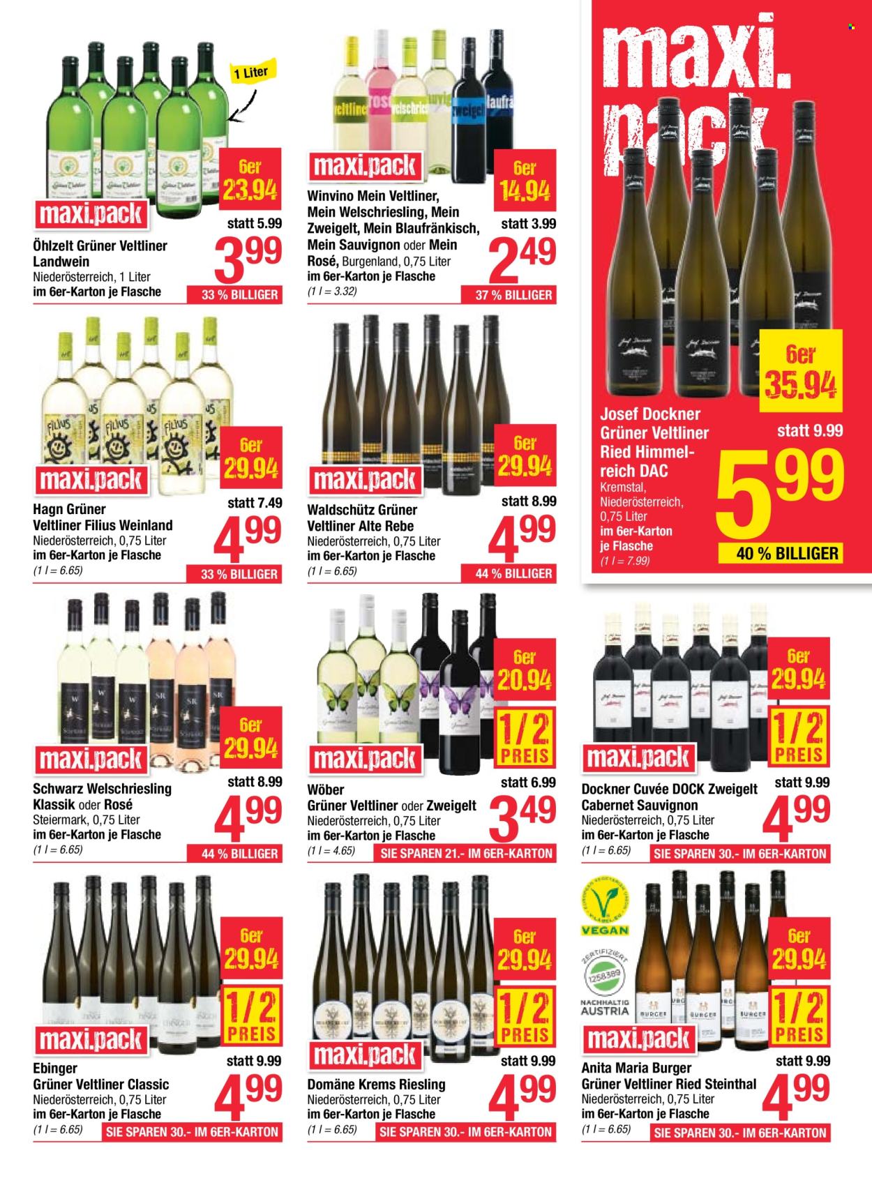 Angebote Maximarkt - 29.1.2024 - 3.2.2024. Seite 15
