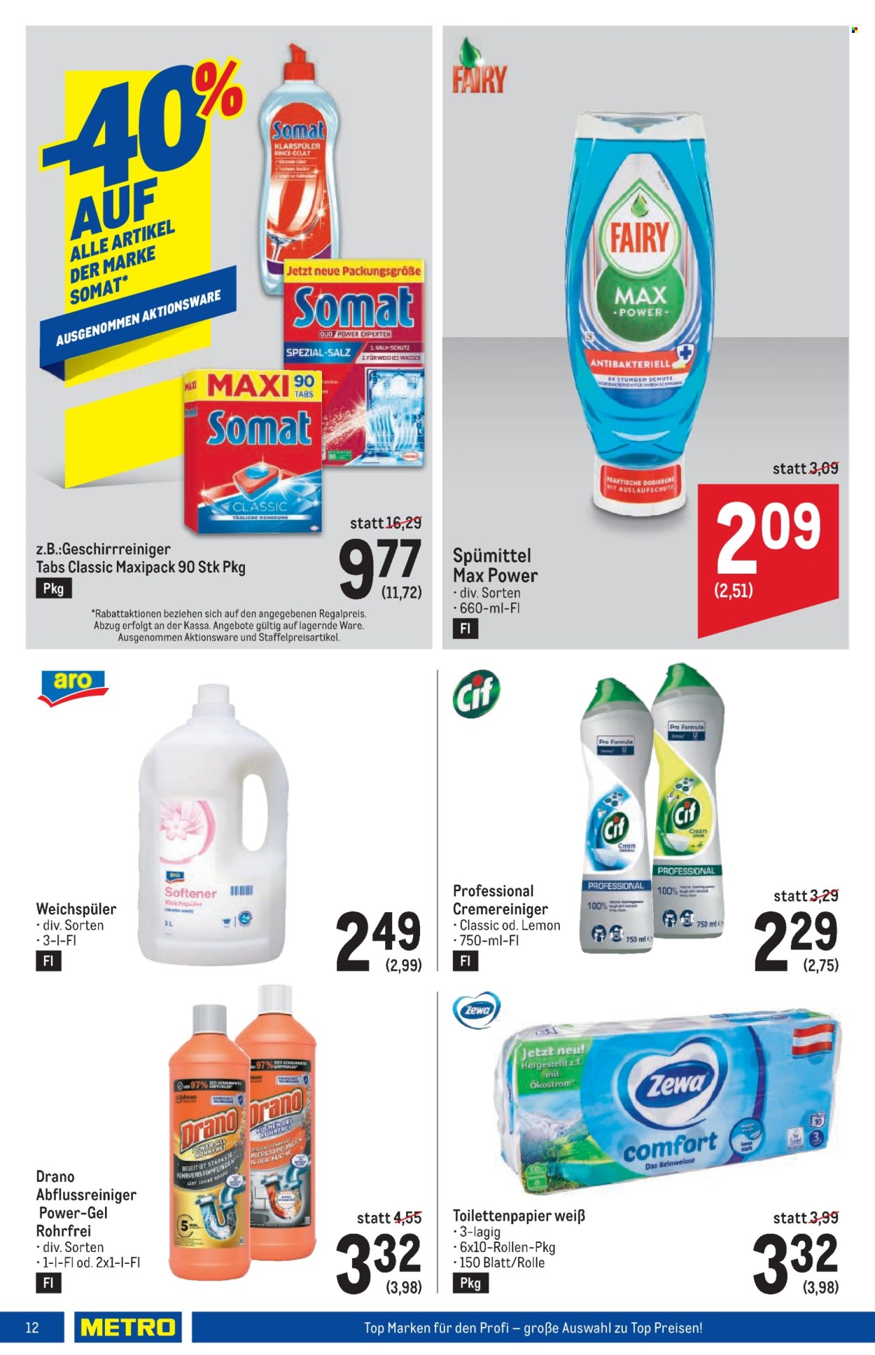 Angebote Metro - 25.1.2024 - 7.2.2024. Seite 12