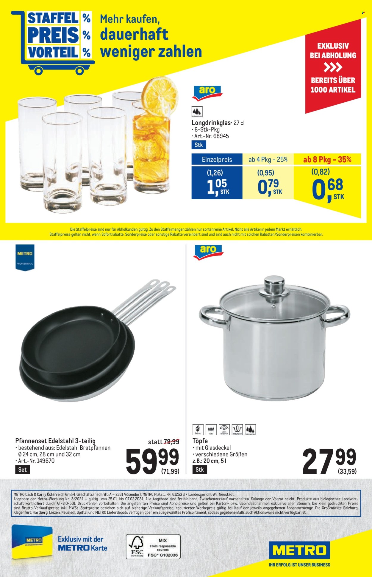Angebote Metro - 25.1.2024 - 7.2.2024. Seite 32