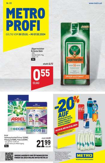 Angebote Metro - 25.1.2024 - 7.2.2024.
