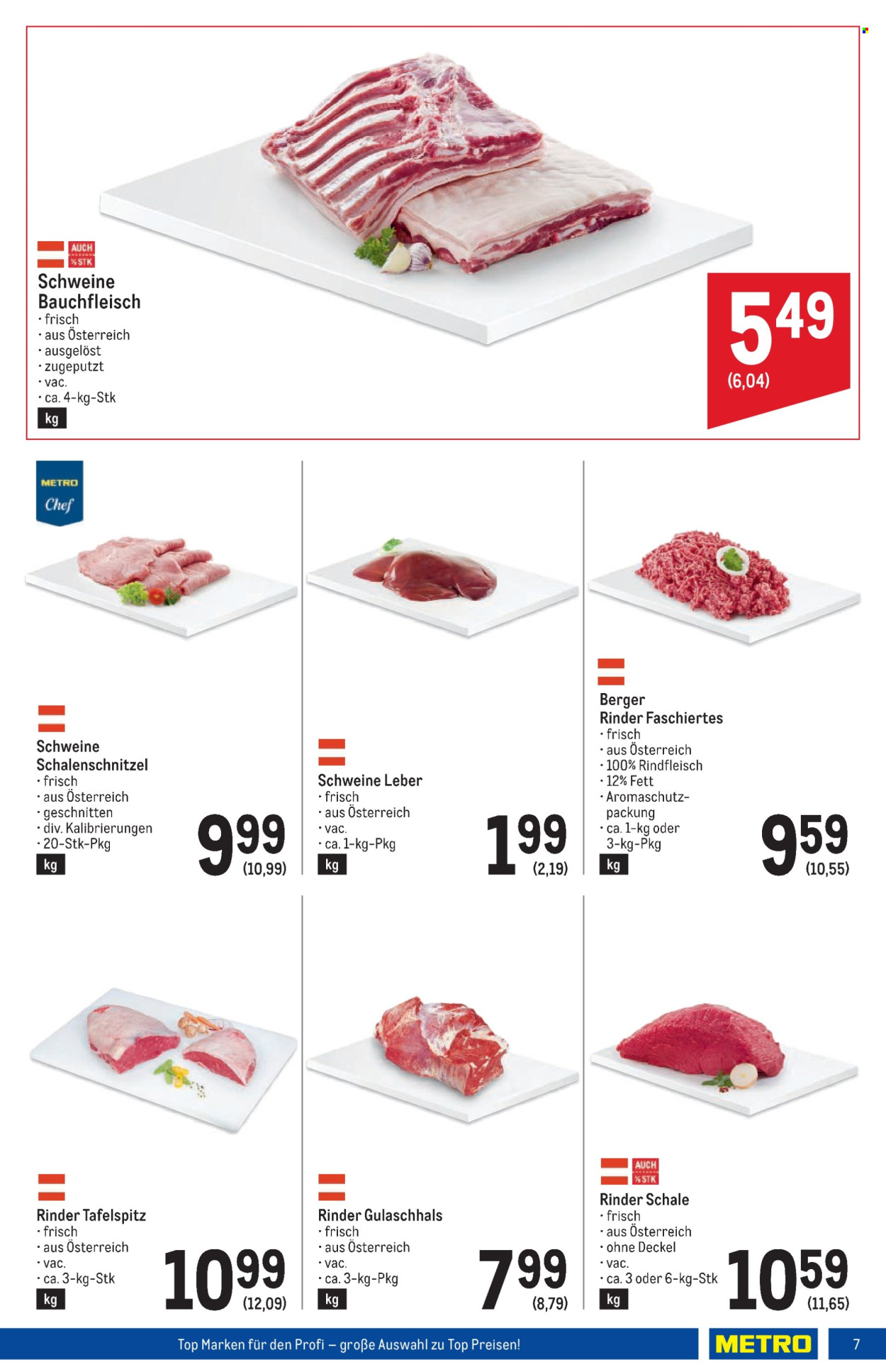 Angebote Metro - 25.1.2024 - 7.2.2024. Seite 7