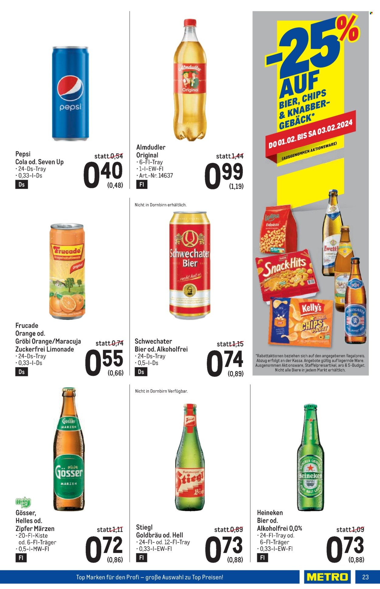 Angebote Metro - 25.1.2024 - 7.2.2024. Seite 23