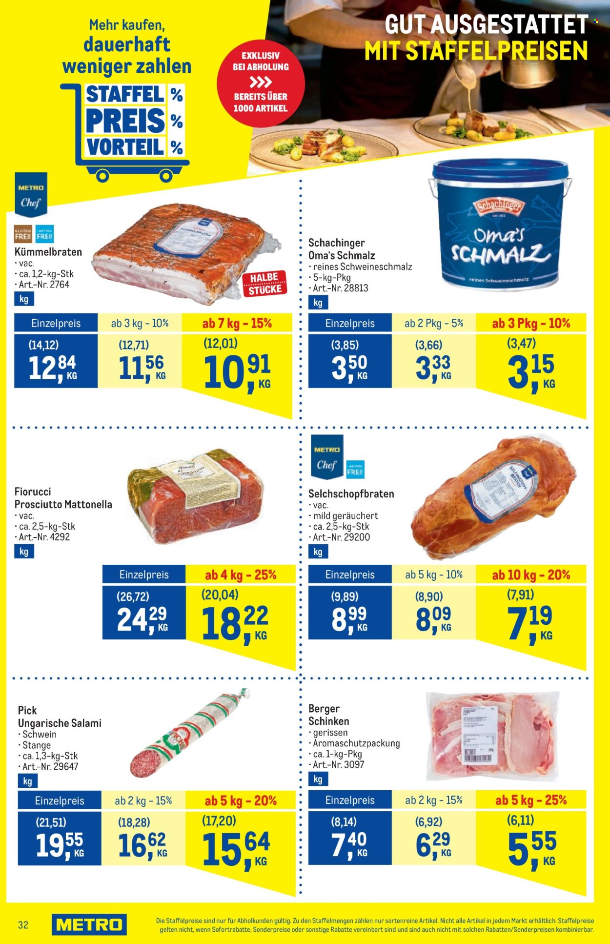 Angebote Metro - 25.1.2024 - 7.2.2024. Seite 32
