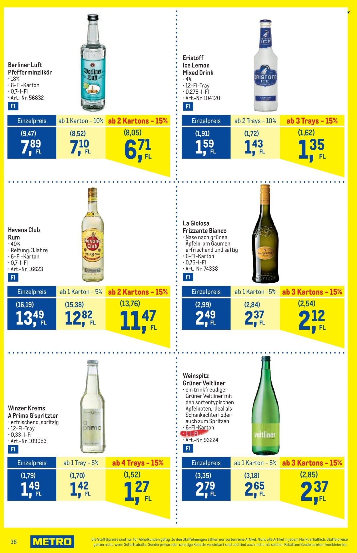 Angebote Metro - 25.1.2024 - 7.2.2024. Seite 38
