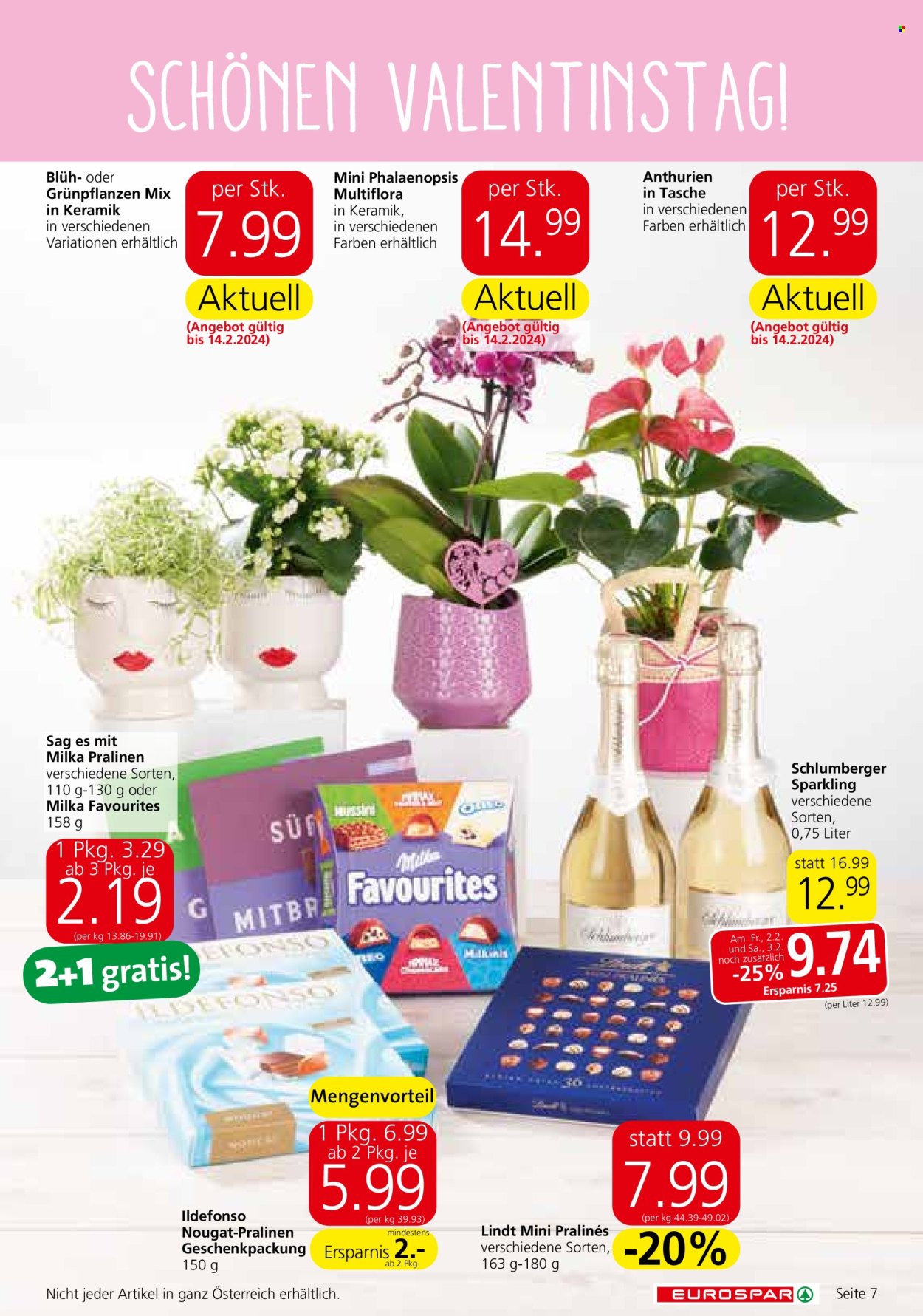 Angebote EUROSPAR - 1.2.2024 - 14.2.2024. Seite 7