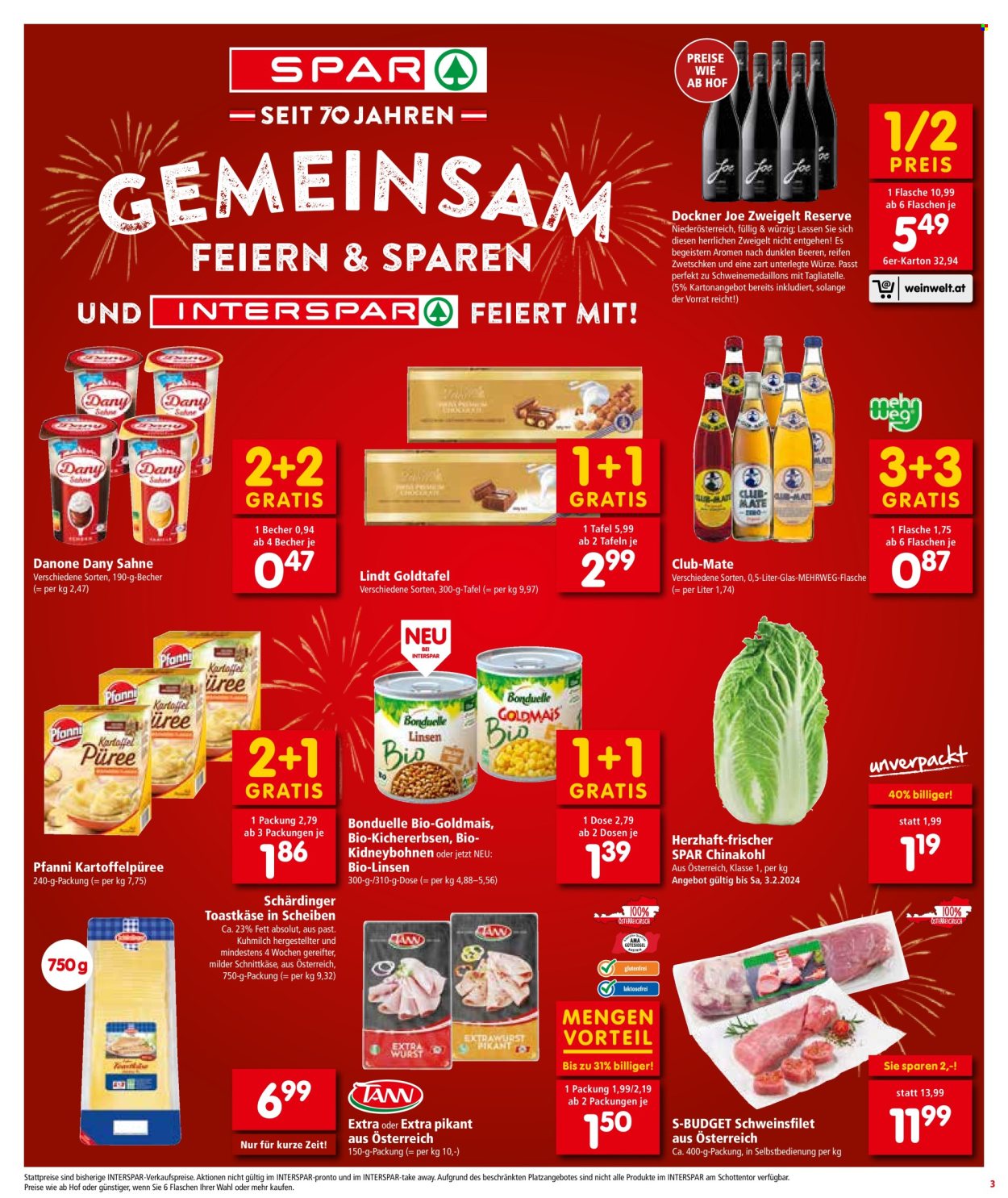 Angebote INTERSPAR - 1.2.2024 - 14.2.2024. Seite 3