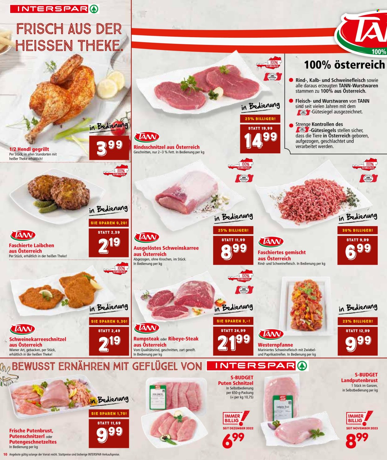 Angebote INTERSPAR - 1.2.2024 - 14.2.2024. Seite 10