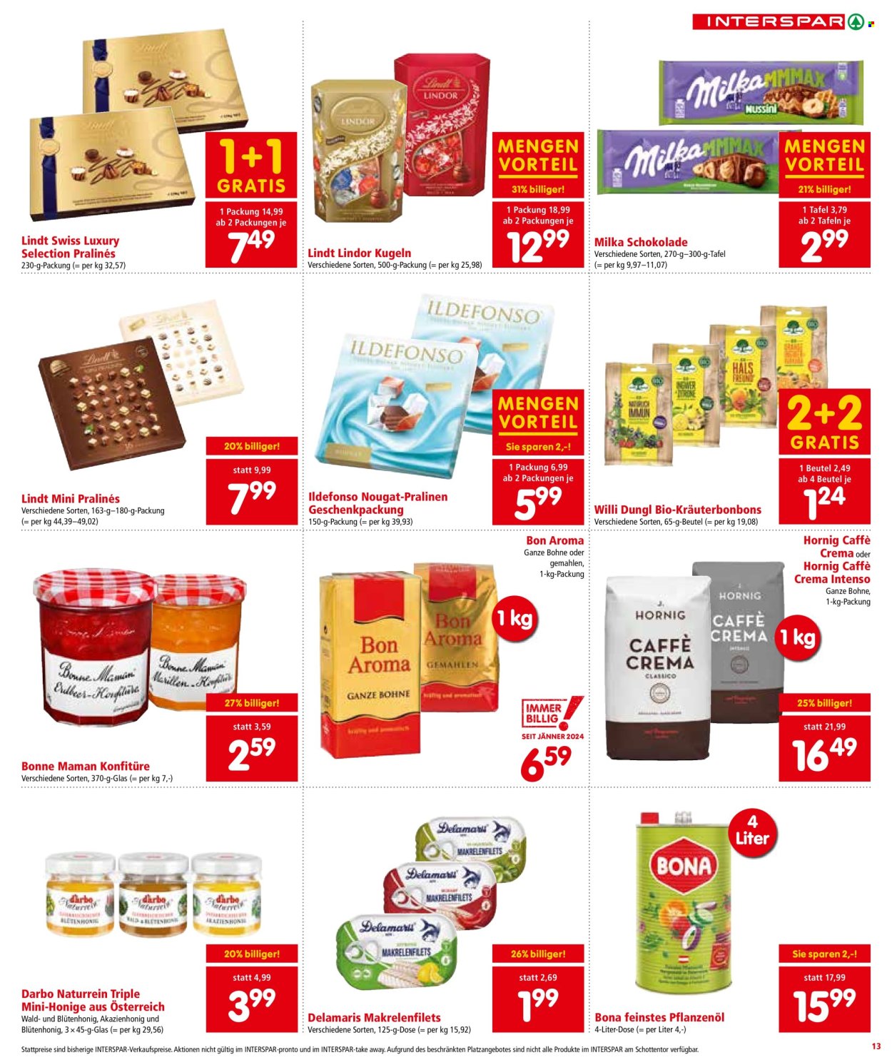 Angebote INTERSPAR - 1.2.2024 - 14.2.2024. Seite 13