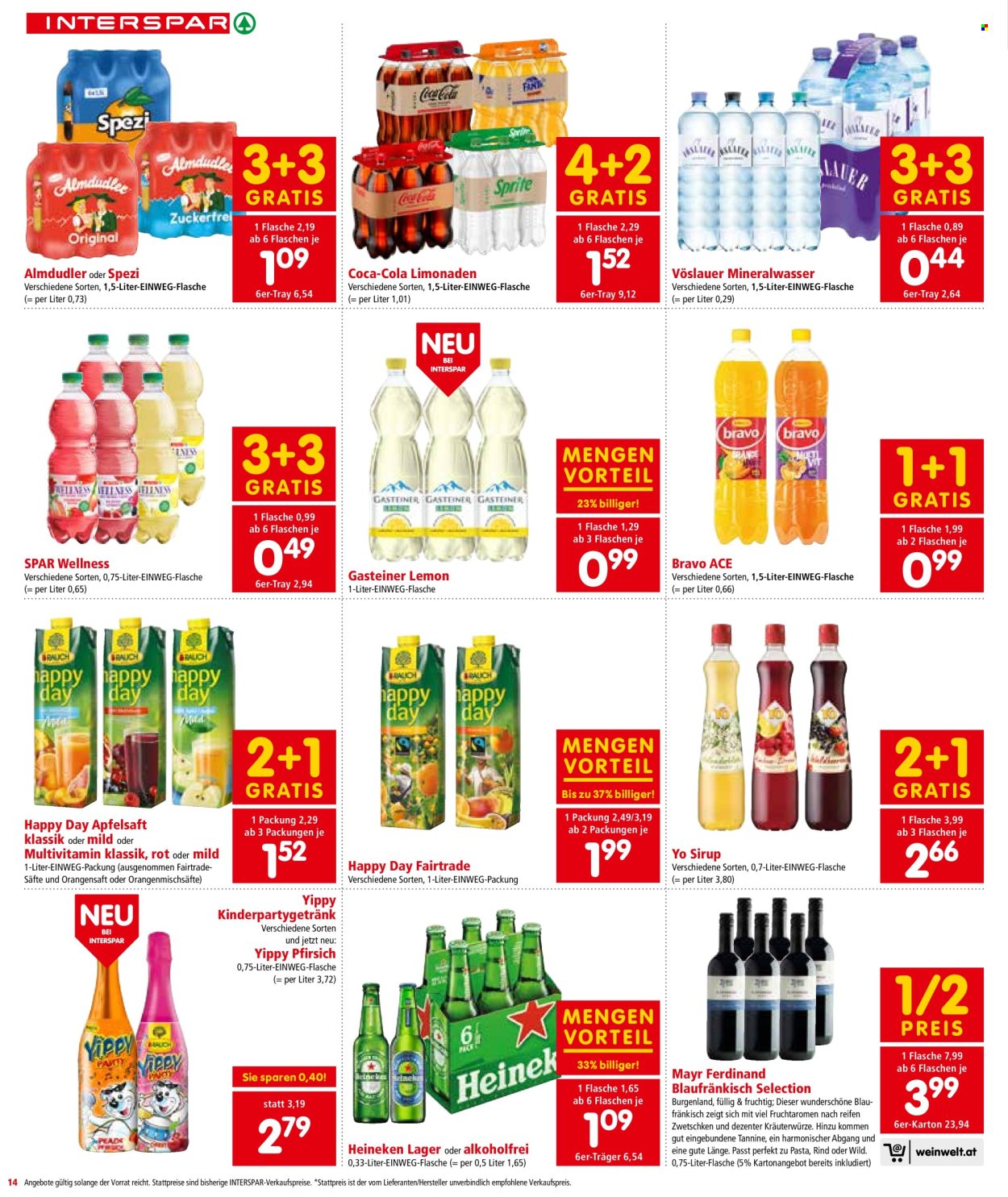 Angebote INTERSPAR - 1.2.2024 - 14.2.2024. Seite 14