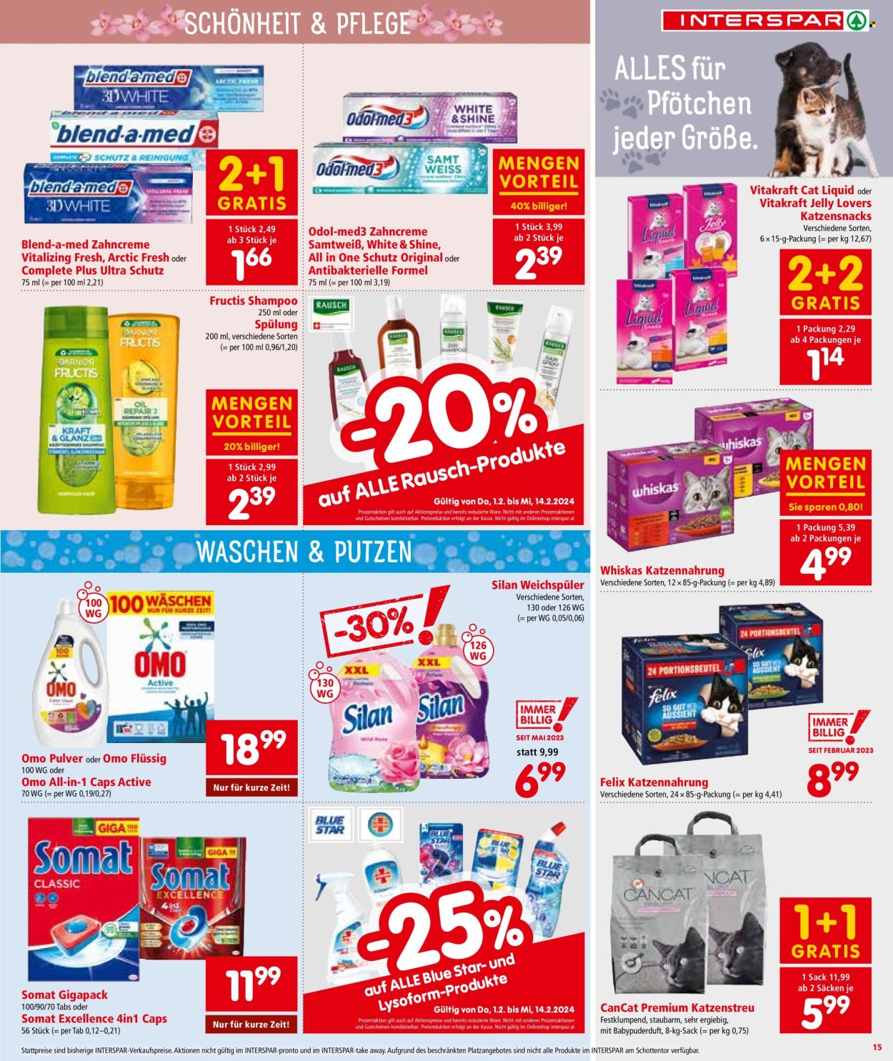 Angebote INTERSPAR - 1.2.2024 - 14.2.2024. Seite 15
