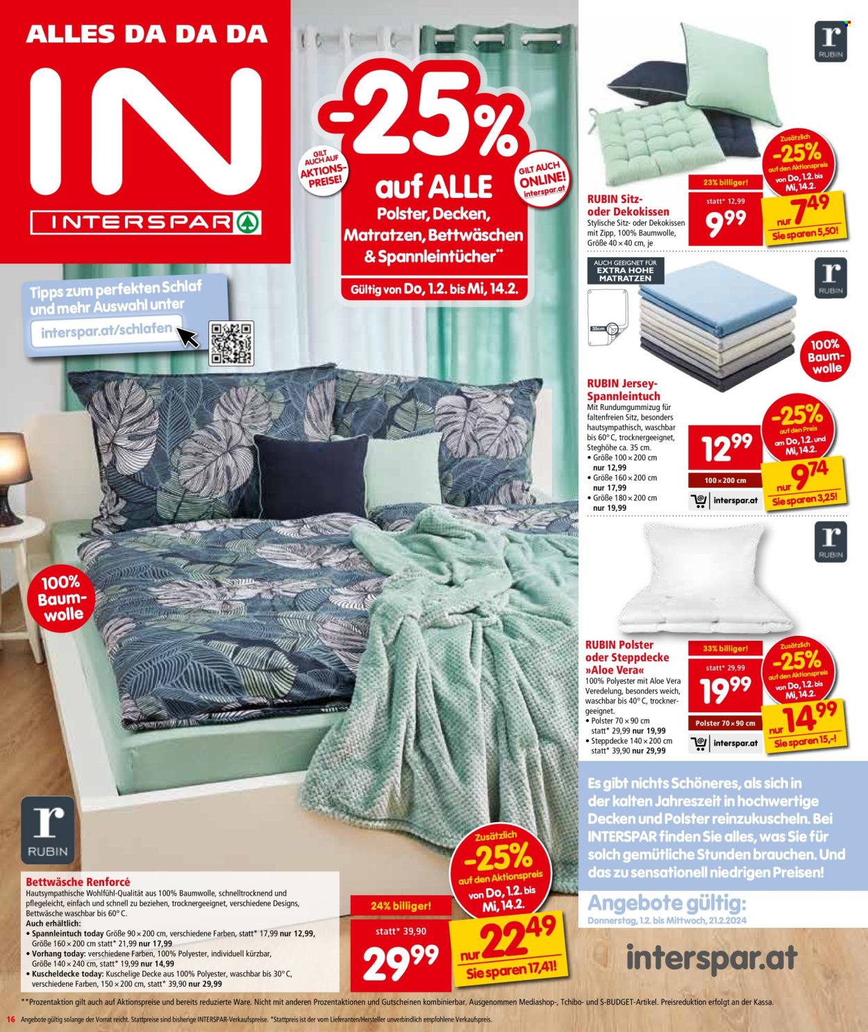 Angebote INTERSPAR - 1.2.2024 - 14.2.2024. Seite 16