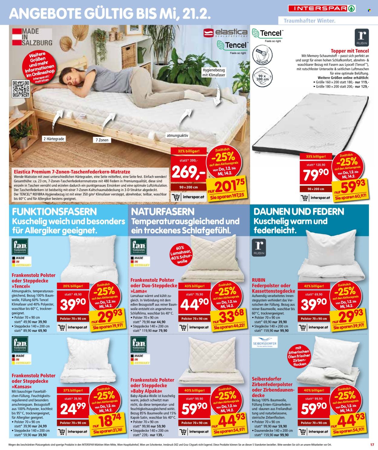 Angebote INTERSPAR - 1.2.2024 - 14.2.2024. Seite 17