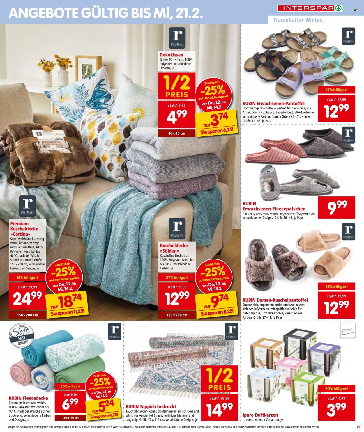 Angebote INTERSPAR - 1.2.2024 - 14.2.2024. Seite 19