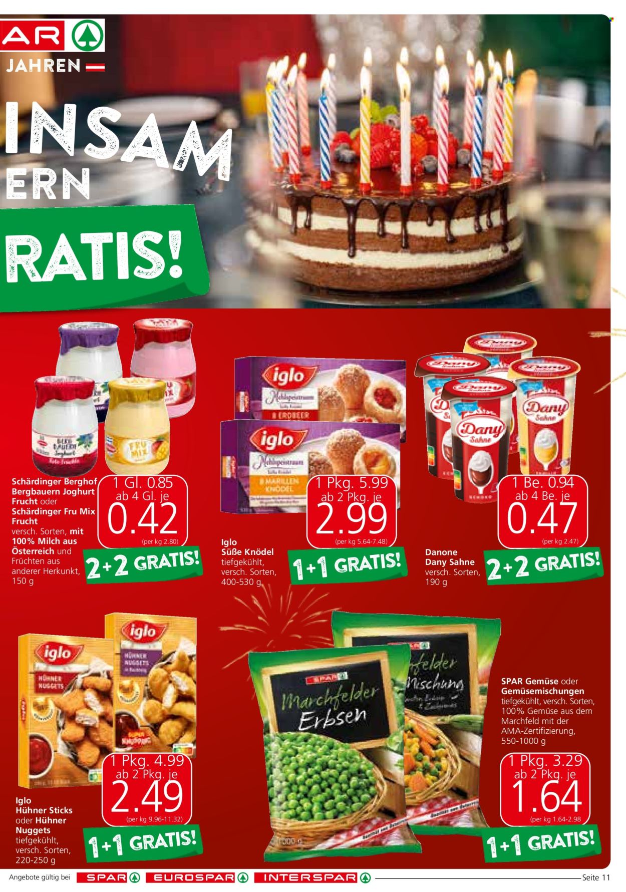 Angebote SPAR - 1.2.2024 - 14.2.2024. Seite 11