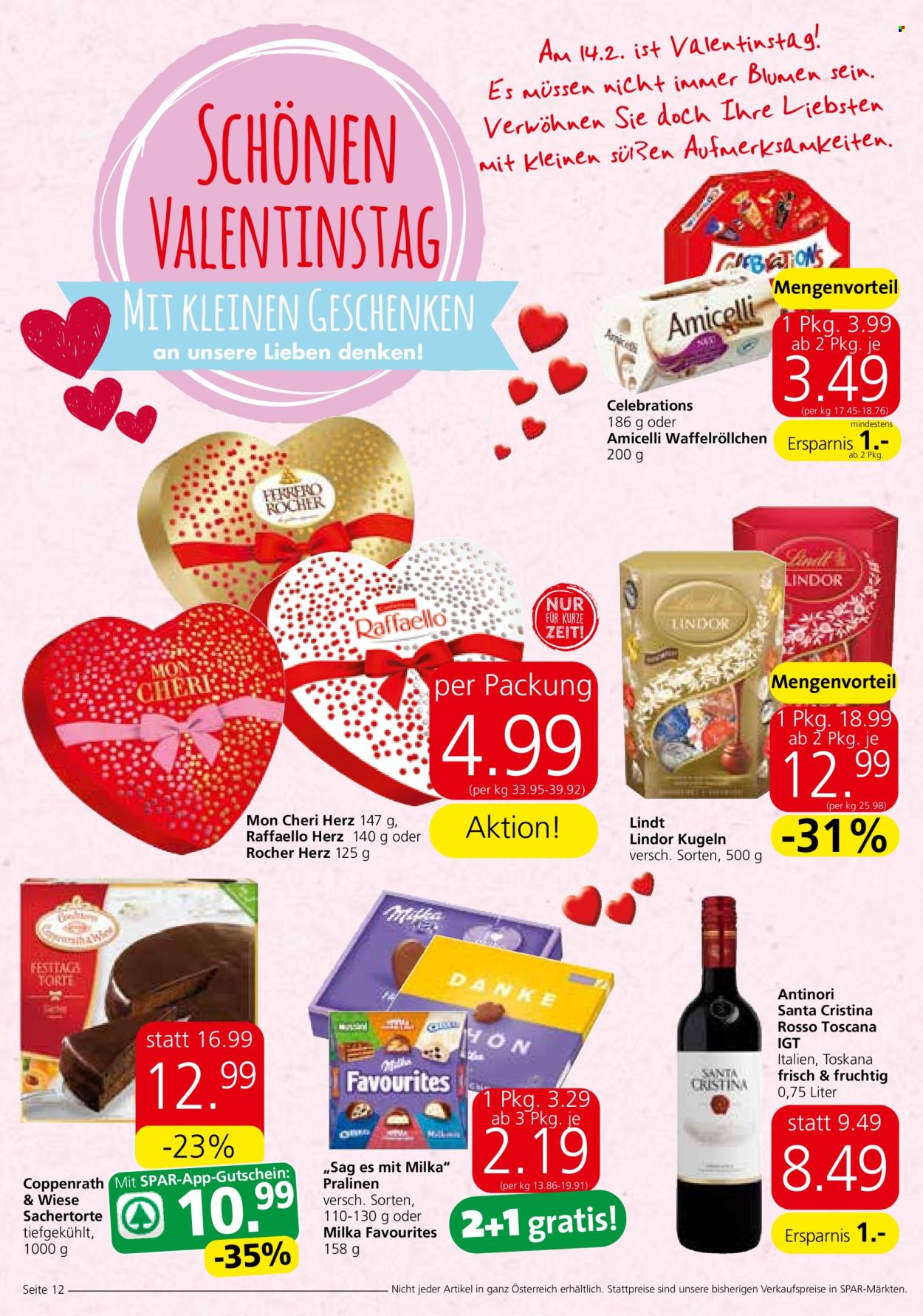 Angebote SPAR - 1.2.2024 - 14.2.2024. Seite 12