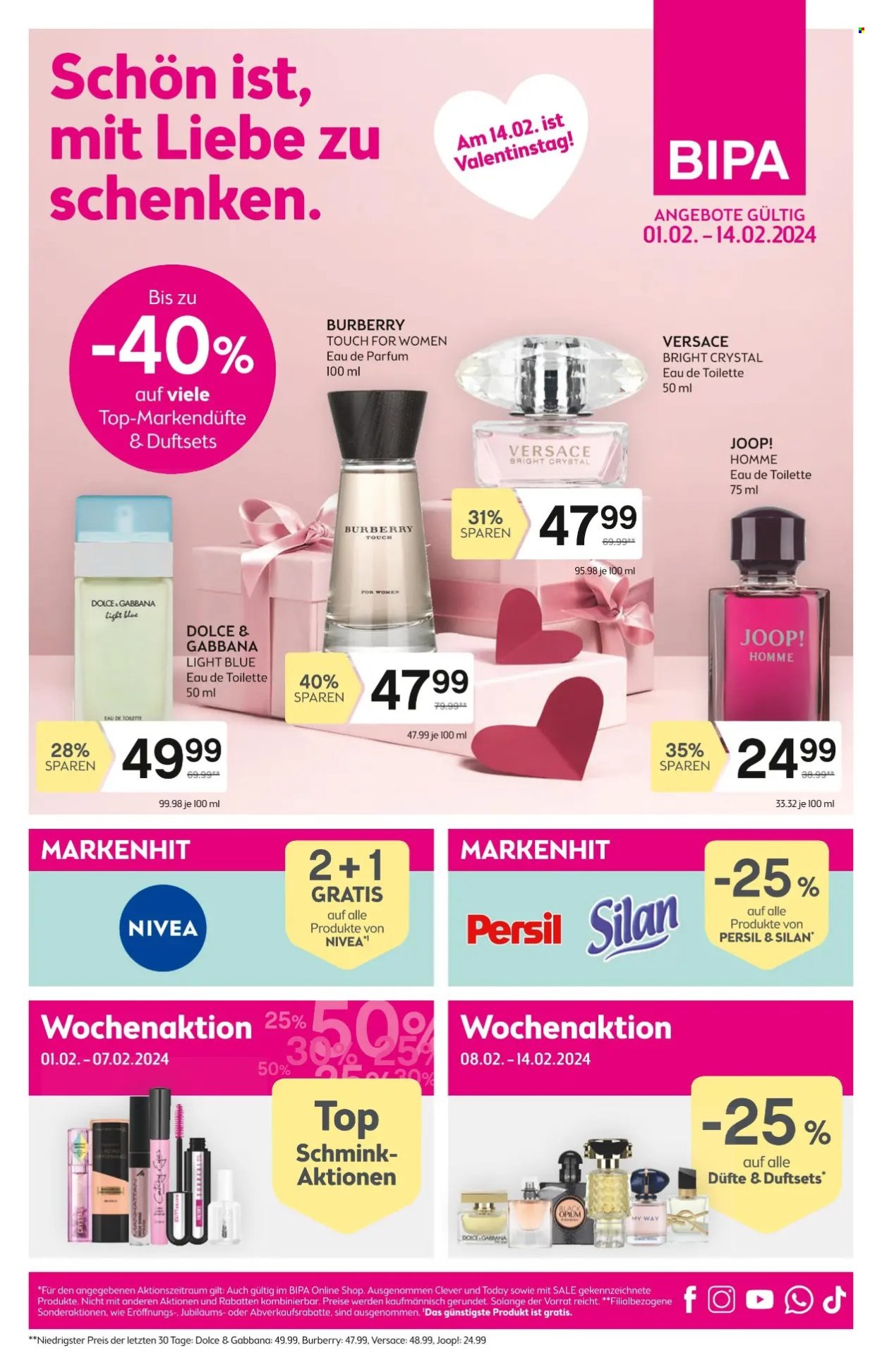 Angebote Bipa - 1.2.2024 - 14.2.2024. Seite 1