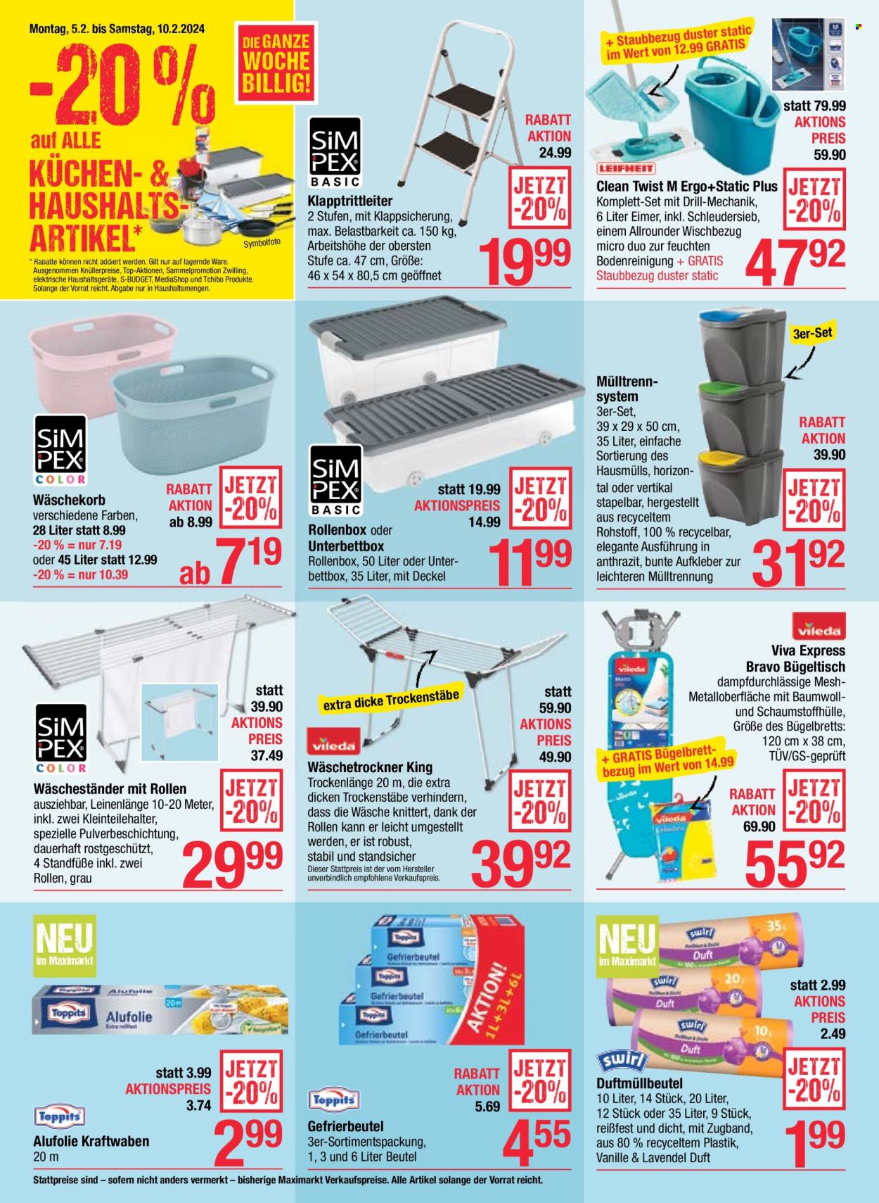 Angebote Maximarkt - 5.2.2024 - 10.2.2024. Seite 22