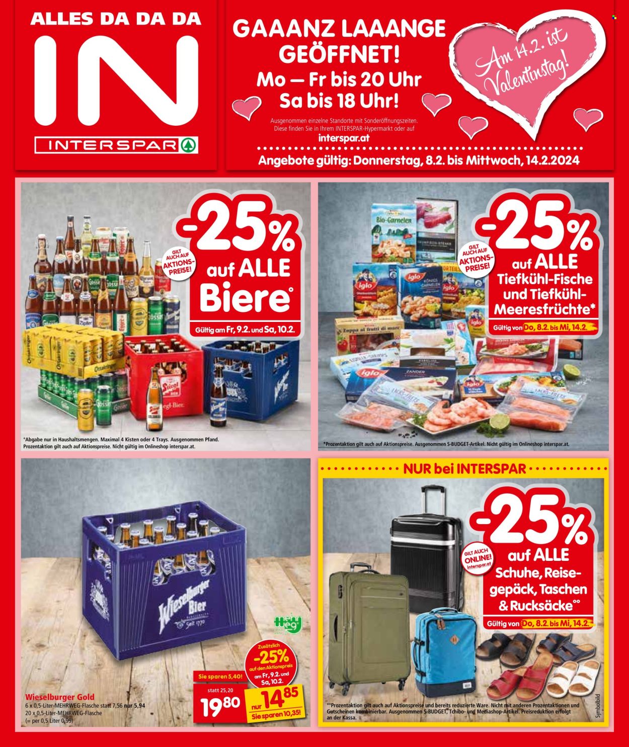 Angebote INTERSPAR - 8.2.2024 - 14.2.2024. Seite 1