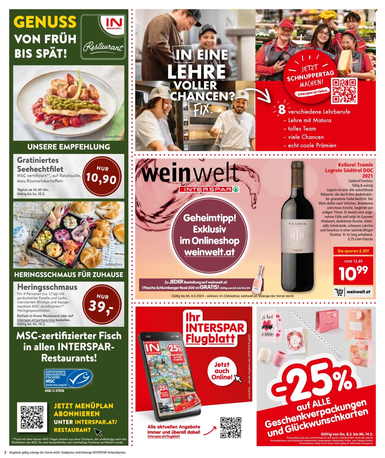 Angebote INTERSPAR - 8.2.2024 - 14.2.2024. Seite 2