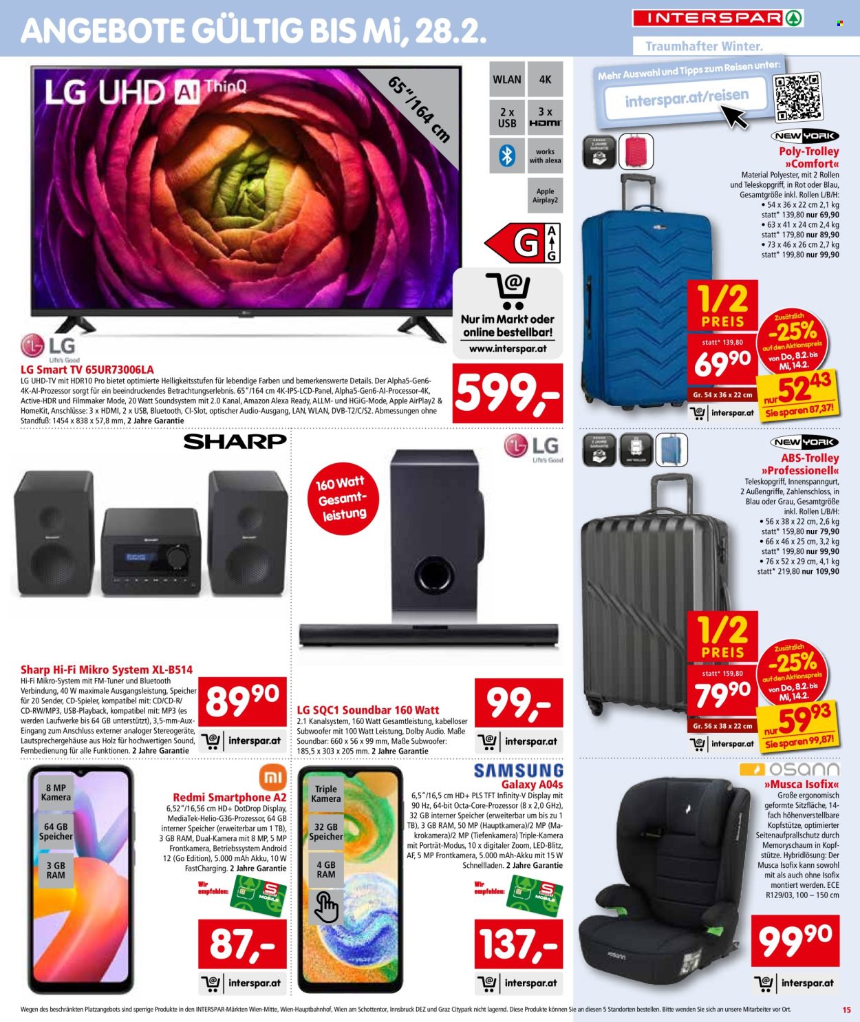 Angebote INTERSPAR - 8.2.2024 - 14.2.2024. Seite 15