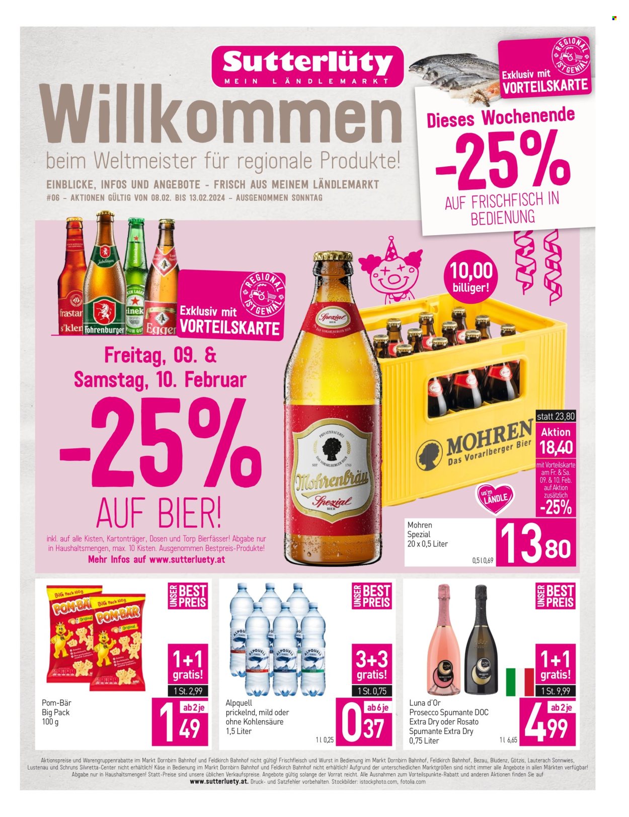 Angebote Sutterlüty - 8.2.2024 - 13.2.2024. Seite 1