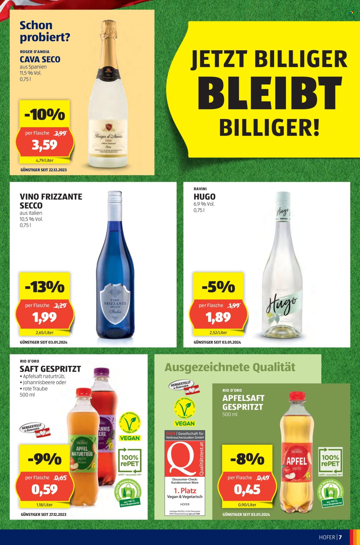 Angebote Hofer - 9.2.2024 - 15.2.2024. Seite 7