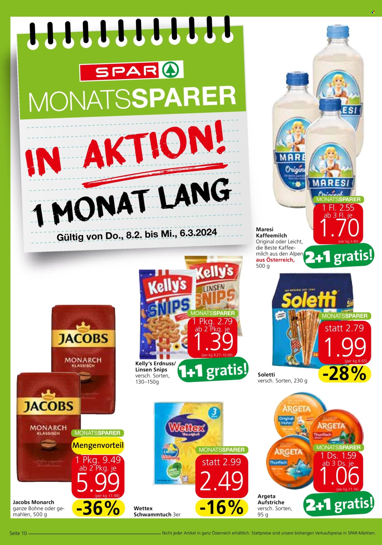 Angebote SPAR - 8.2.2024 - 6.3.2024. Seite 2