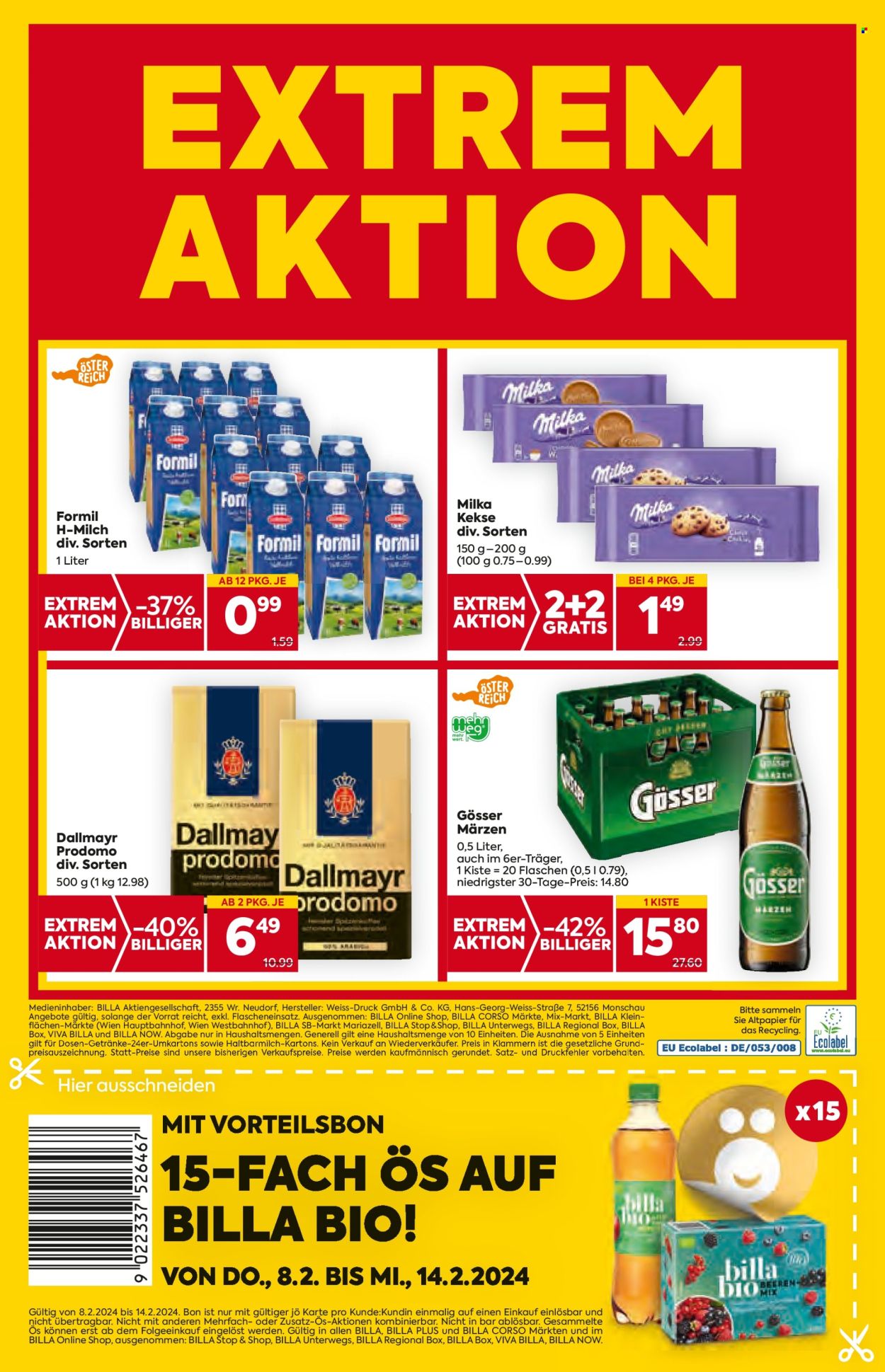 Angebote Billa - 8.2.2024 - 14.2.2024. Seite 16