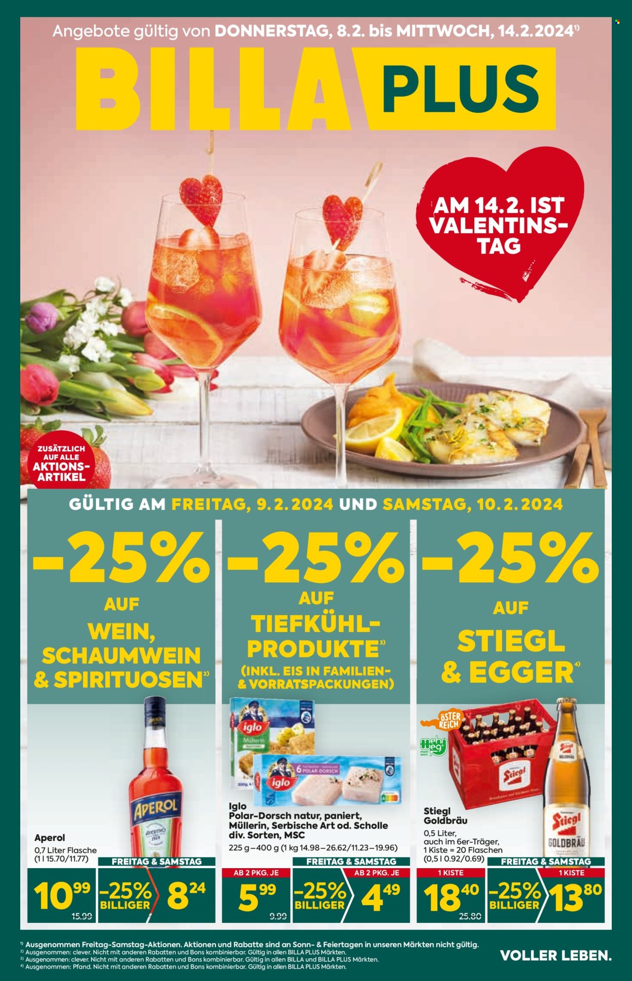 Angebote Billa Plus - 8.2.2024 - 14.2.2024. Seite 1