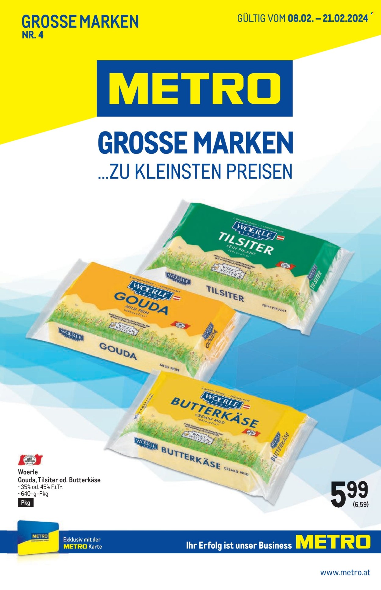 Angebote Metro - 8.2.2024 - 21.2.2024. Seite 1