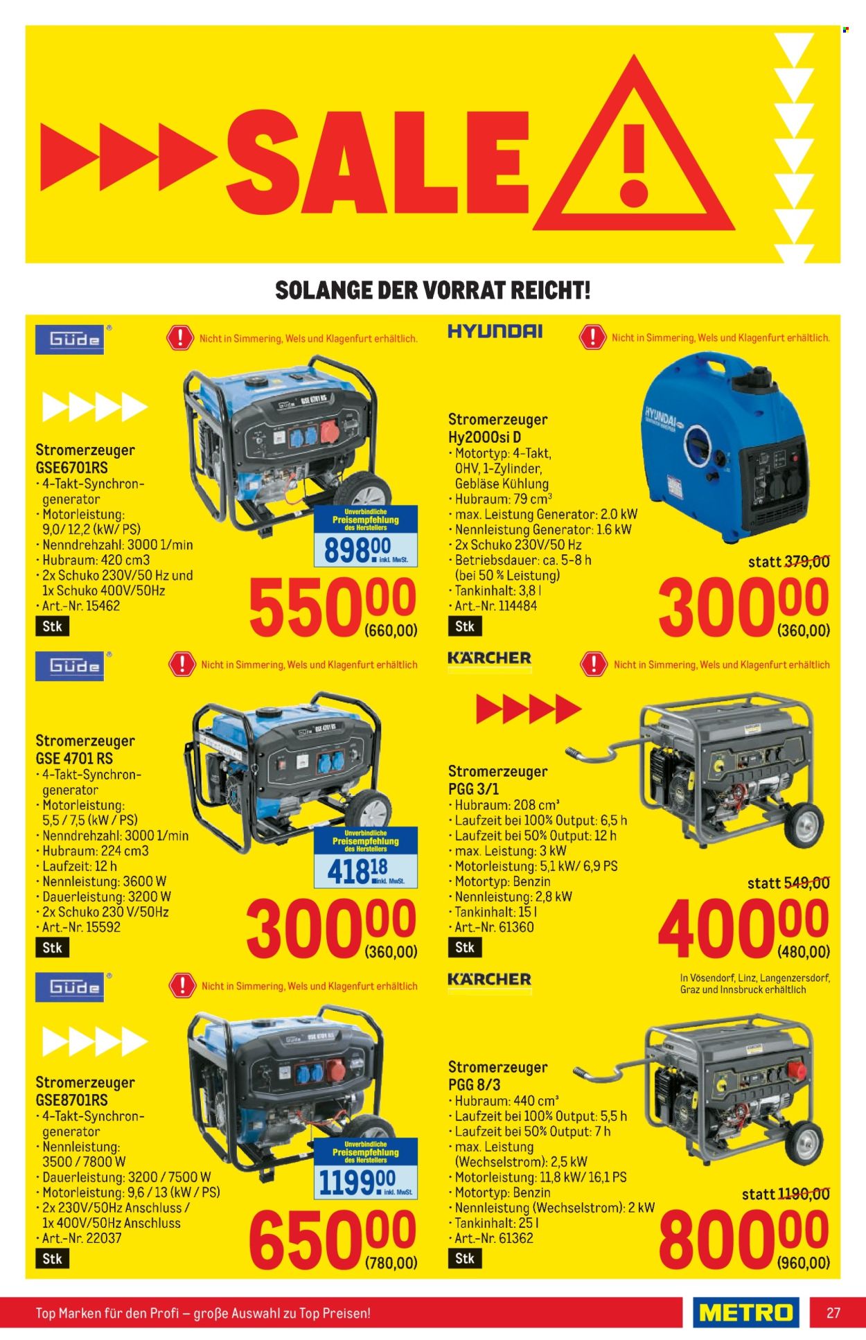 Angebote Metro - 8.2.2024 - 21.2.2024. Seite 27